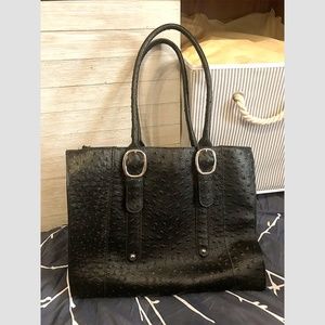 Black Shoulder Tote